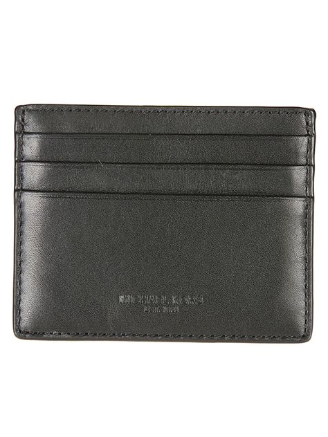 Black Leather Card Holder 